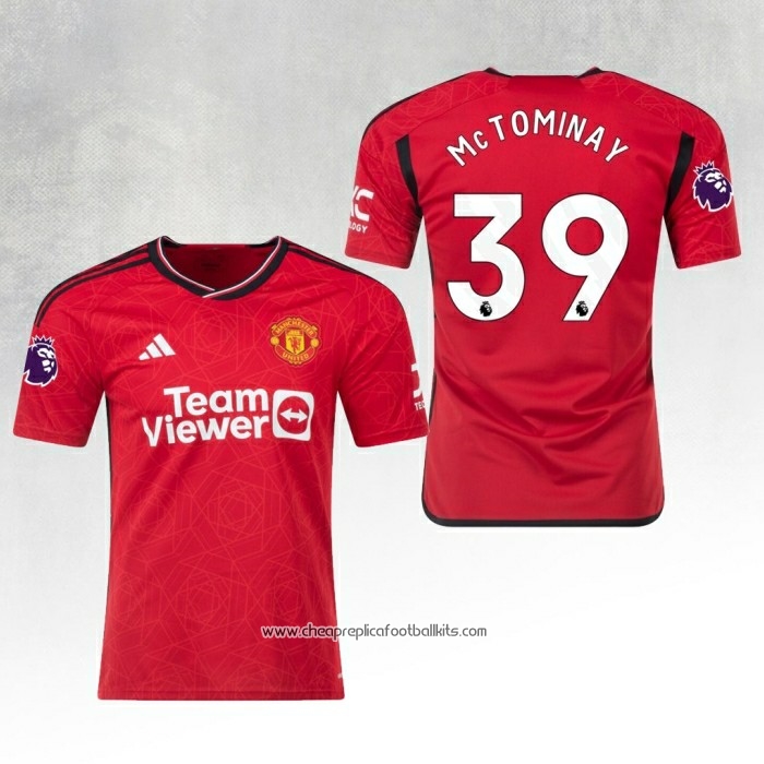 Manchester United Player McTominay Home Shirt 2023-2024